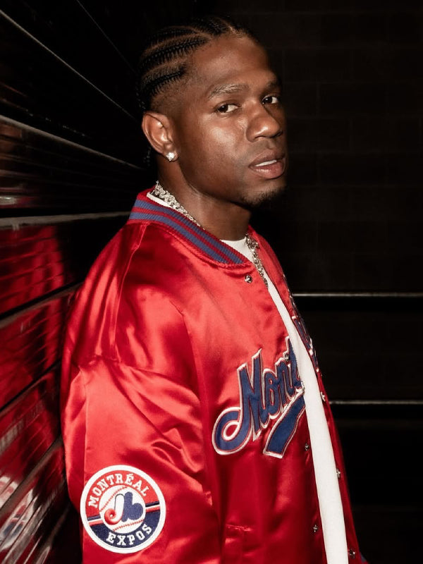 OVO x New Era x MLB Montreal Expos Varsity Jacket
