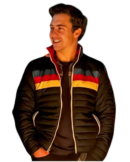 Brian Jordan Alvarez English Teacher 2024 multicolor puffer jacket