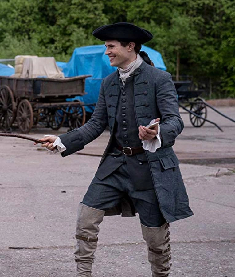 Outlander S04 Lord John Grey Cotton Coat