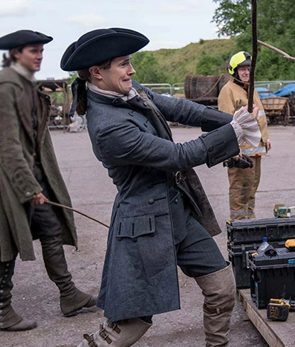 Outlander S04 Lord John Grey Cotton Coat