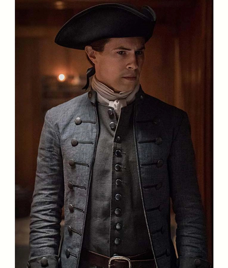 Outlander S04 Lord John Grey Cotton Coat