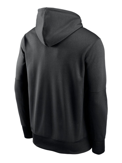 Pittsburgh Steelers Prime Wordmark Therma Black Pullover Hoodie - Official NFL Gear