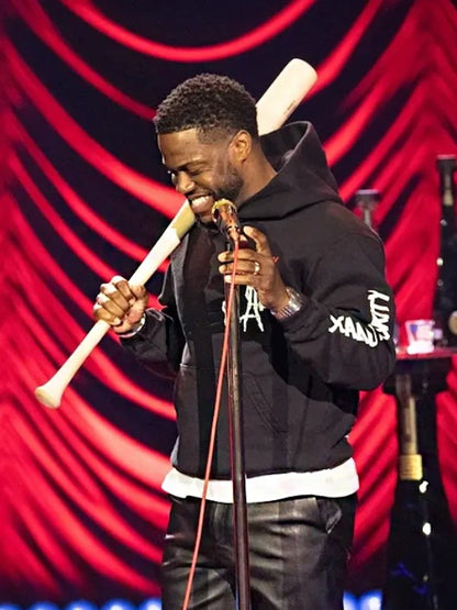 black kevin hart hoodie reality check comedy streetwear outfit