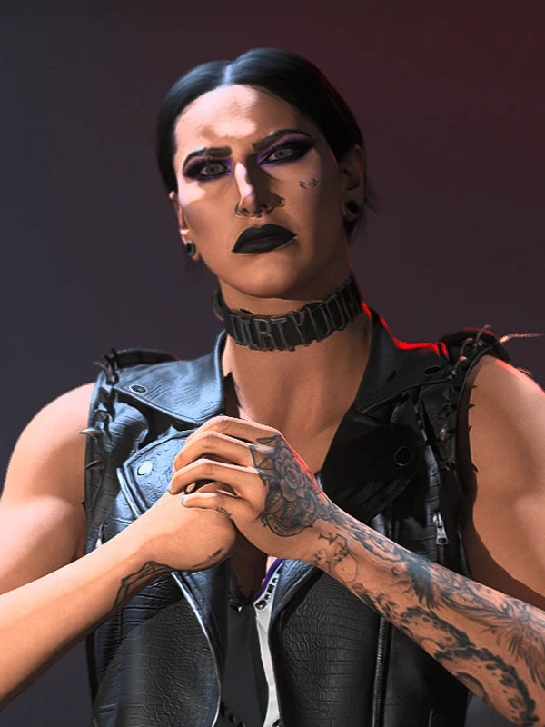 Call of Duty Rhea Ripley Leather Vest