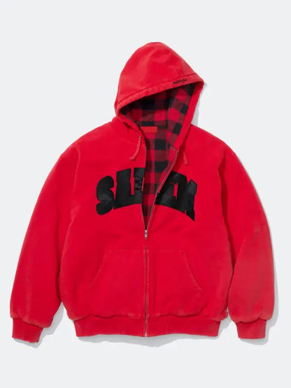 Supreme SALEM Zip Up Hooded Sweatshirt
