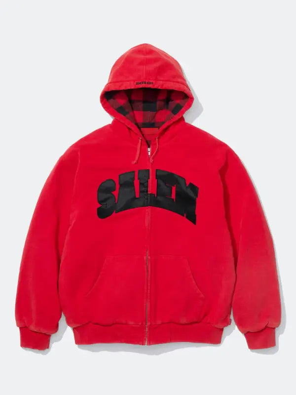 Supreme SALEM Zip Up Hooded Sweatshirt