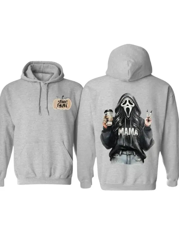 Spooky Mama Halloween Funny Hoodie