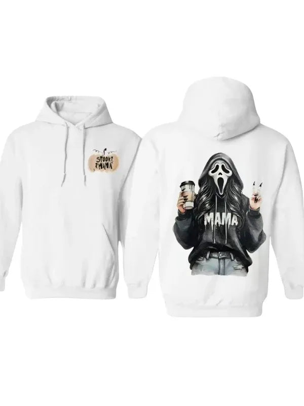 Spooky Mama Halloween Funny Hoodie
