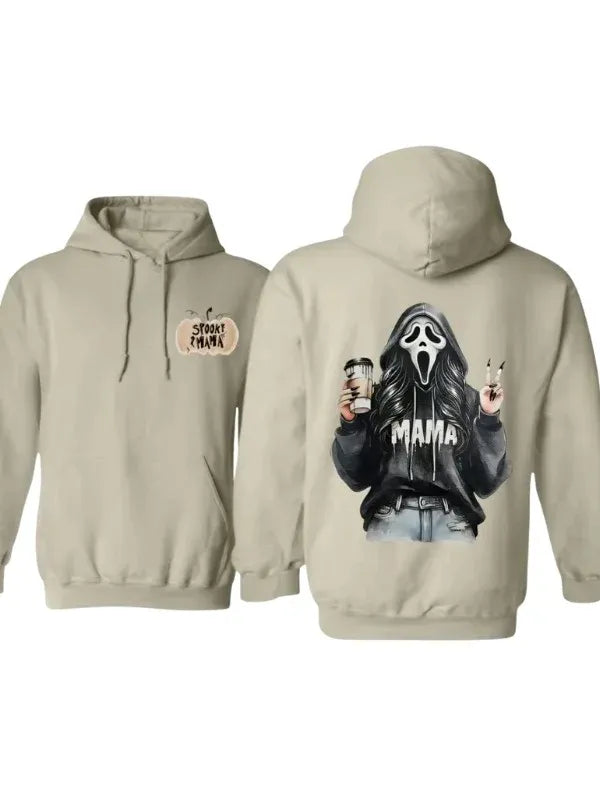 Spooky Mama Halloween Funny Hoodie