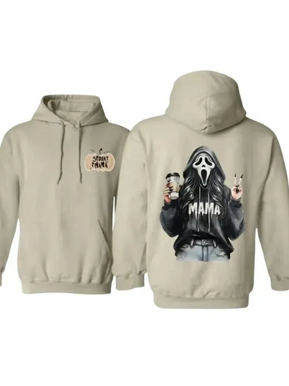 Spooky Mama Halloween Funny Hoodie