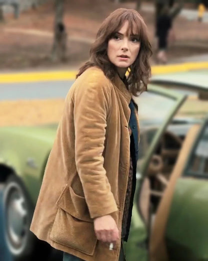 Stranger Things Joyce Byers Brown Coat
