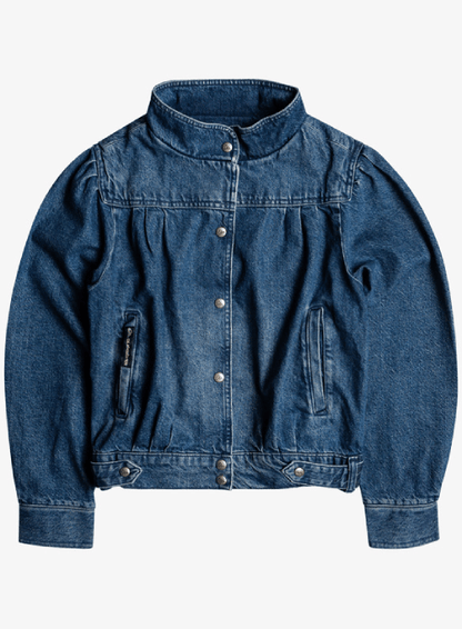 Nancy Wheeler Stranger Things blue denim jacket inspired by Netflix series