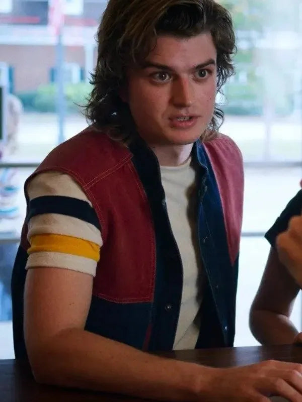 Stranger Things S04 Steve Harrington Denim Vest