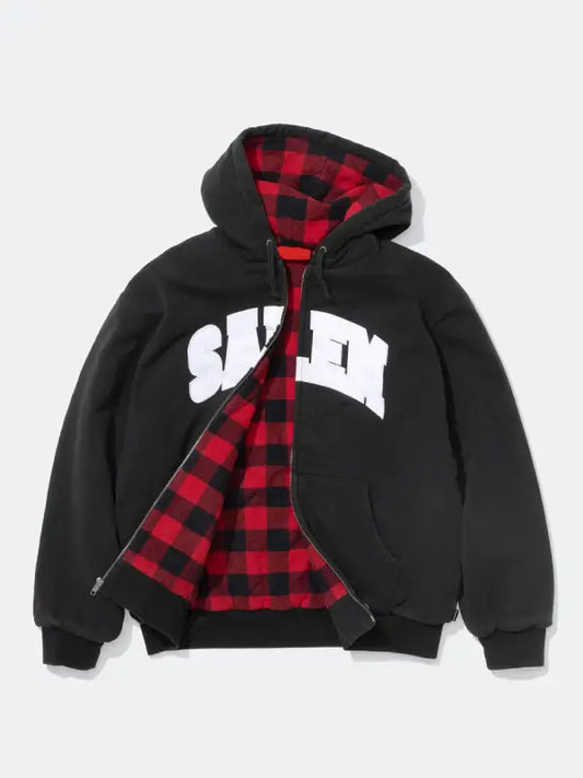 Supreme SALEM Zip Up Hooded Sweatshirt