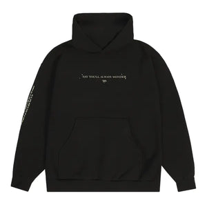 Say You’ll Always Wonder Black Hoodie