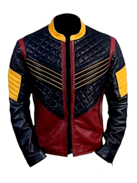 The Flash Cisco Ramon Vibe Leather Jacket | Superhero Halloween Costume