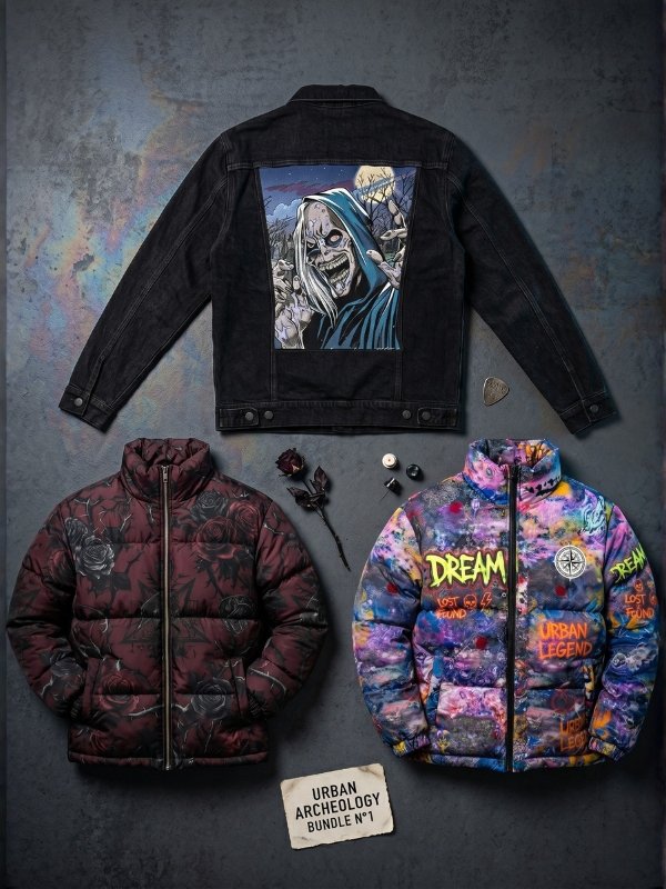 Trendy Mens Puffer Jacket Bundle