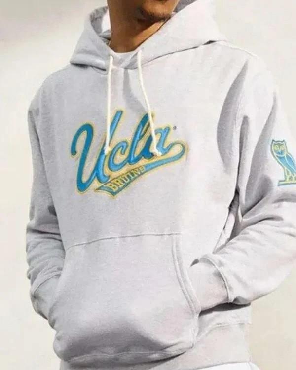 ovo ucla bruins grey hoodie streetwear