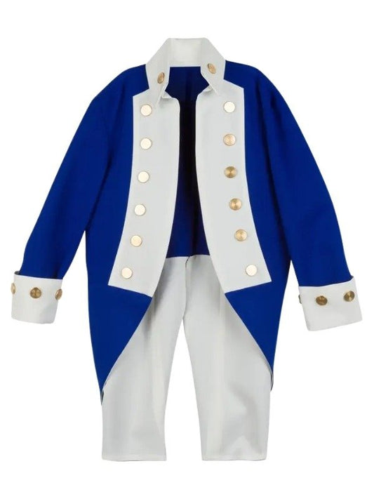 Deluxe Children American Revolutionary Uniform Jacket
