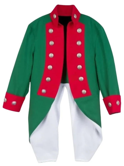 Deluxe Children American Revolutionary War Wool Uniform Jacket