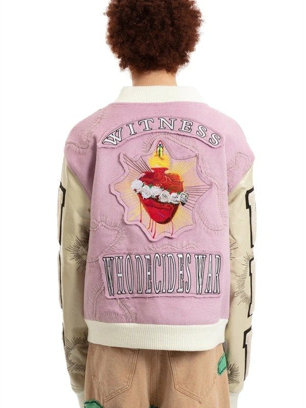 Who Decides War Namesake Varsity Jacket