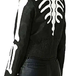 Shop Skeleton Biker Leather Jacket