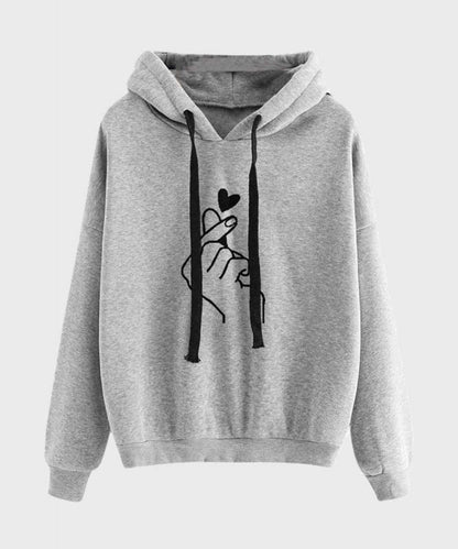 women oversized fleece hoodie pullover sweatshirt casual style