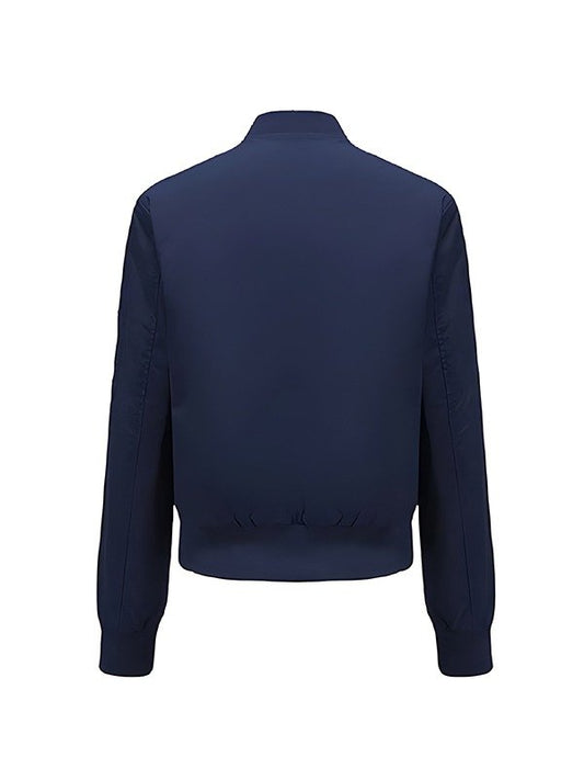 Womens Bomber Blue Jacket