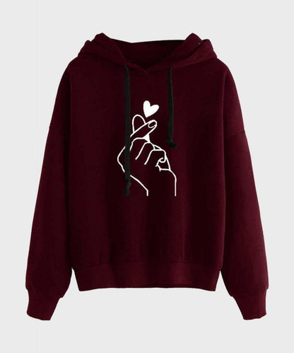 women oversized fleece hoodie pullover sweatshirt casual style