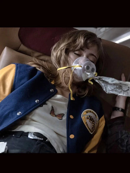 Yellowjackets Ella Purnell Letterman Jacket