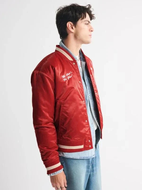 Abercrombie Budweiser Varsity Jacket