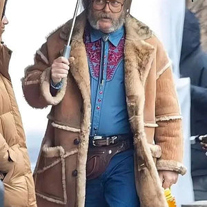 The Umbrella Academy S04 Nick Offerman Shearling Coat