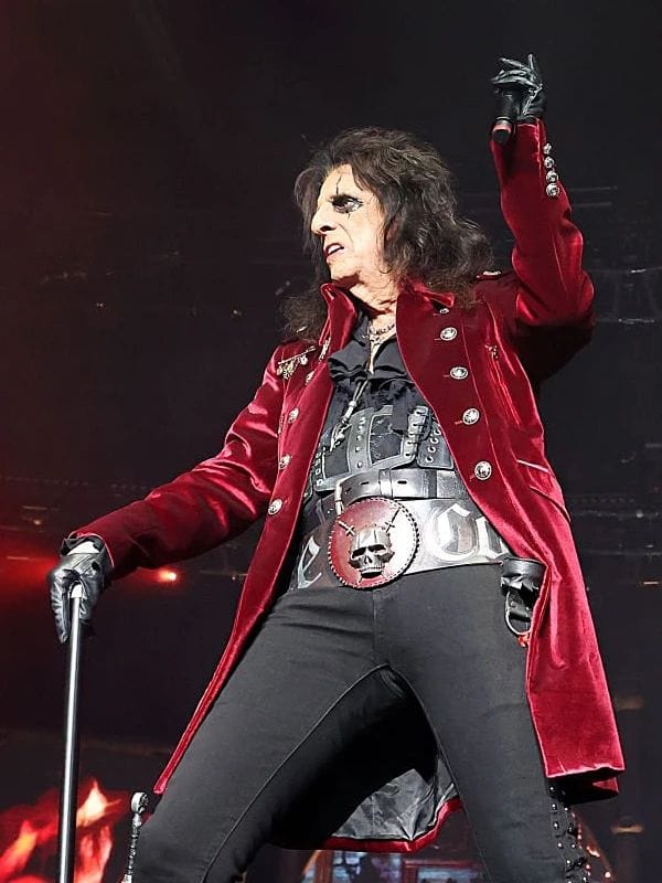 Alice Cooper Red Velvet Coat