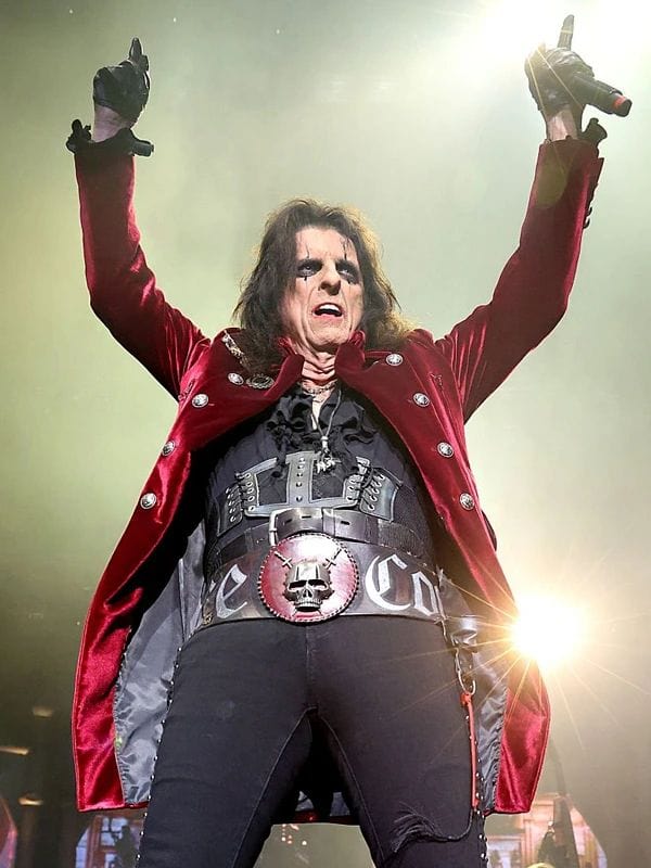 Alice Cooper Red Velvet Coat