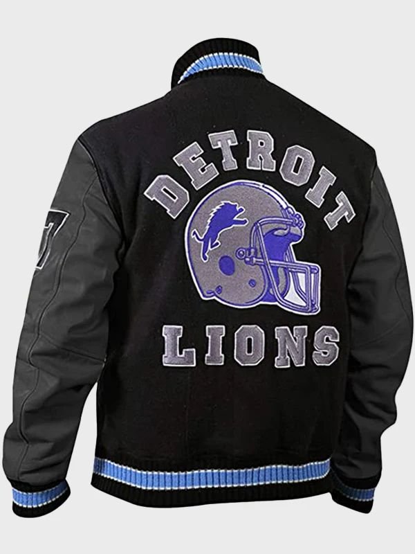 Venom 2 Eddie Brock Detroit Lions Varsity Jacket