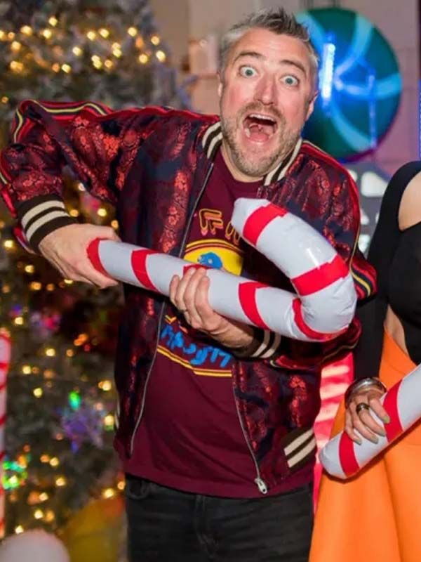 Guardians of the Galaxy Kraglin bomber jacket – Sean Gunn holiday special cosplay jacket