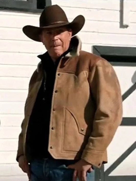 John Dutton Shearling Leather Jacket