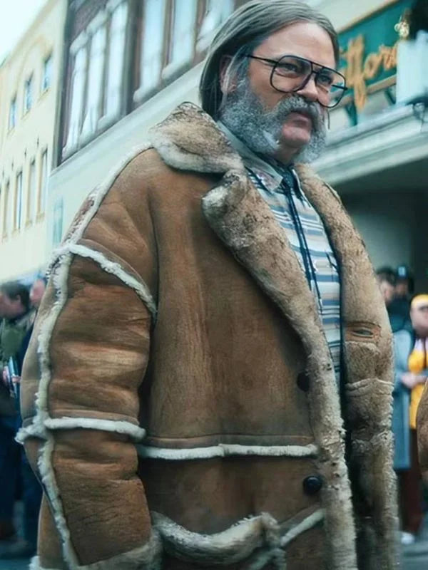The Umbrella Academy S04 Nick Offerman Shearling Coat