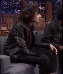 Mike Wheeler Black Leather Jacket - Stranger Things S04 Real Leather Jacket