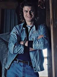 Steve Harrington Bomber Jacket - Stranger Things S04 Blue Style