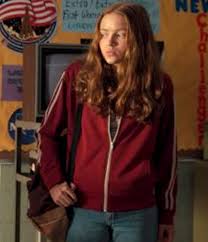 Max Mayfield red fleece jacket Stranger Things Sadie Sink style