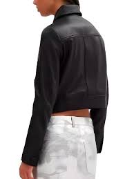 Masha Dmitrichenko Black Leather Jacket - Nine Perfect Strangers S02 Style