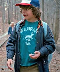 Dustin Henderson Denim Jacket - Stranger Things Hooded Blue Style