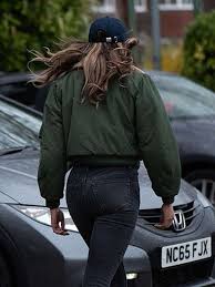 The Stranger Cropped Jacket - Hannah John-Kamen Olive Green Jacket