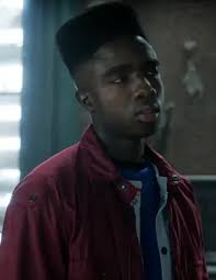 Lucas Sinclair Red Jacket - Stranger Things S04 Style