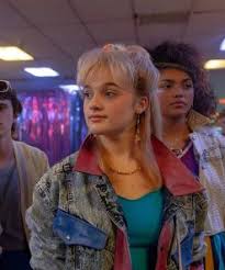 Angela Denim Jacket - Stranger Things S04 Distressed Style