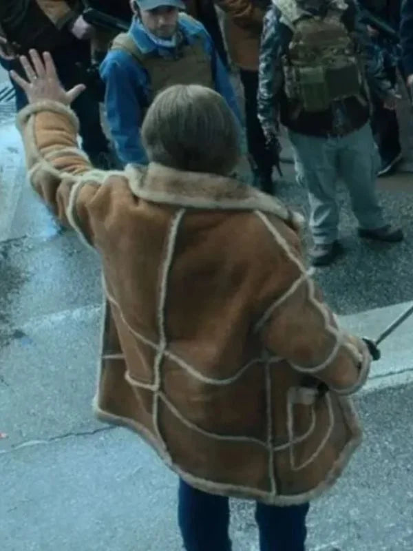 The Umbrella Academy S04 Nick Offerman Shearling Coat