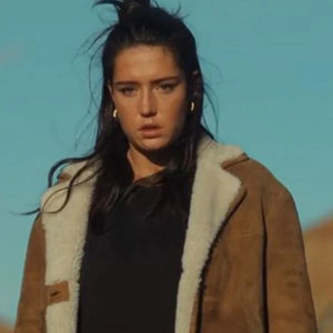 Wingwomen Adele Exarchopoulos Shearling Jacket
