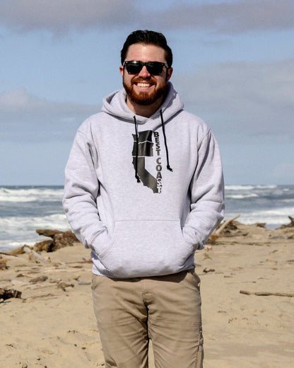 West Coast Best Coast Hoodie, Oregon Washington California Sweatshirt