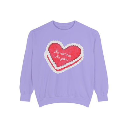 It's not me, its you Crewneck, anti vday single valentines shirt, trendy aesthetic valentines graphic sweatshirt